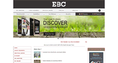 Desktop Screenshot of ebc.co.in