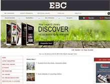 Tablet Screenshot of ebc.co.in