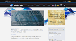 Desktop Screenshot of agenciabrasil.ebc.com.br